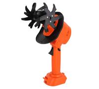 Bewinner Cultivateur électrique sans Fil, 235 TR/Min, Ameublisseur de Sol de Jardin avec 4 Rangées de Dents en Acier, adapté à la Batterie BL1840 pour Pelouses, Serres, Aménagement
