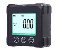 Bewinner Détecteur D'angle Numérique avec Rapporteur D'inclinomètre de Niveau électronique rétroéclairé, Outil de Mesure à Aimant Puissant 90 sur 4 Côtés pour le Travail du Bois, la