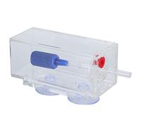 Bewinner Diffuseur de CO2 en Acrylique pour Aquarium, Dissolvant D'oxygène Efficace pour Aquarium, Kit de Raffinage Léger de Dioxyde de Carbone pour Les Amateurs D'aquarium et D'aquarium