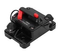 Bewinner Disjoncteur DC12-42 V 250 A, Porte-fusible à Réinitialisation Automatique, Interrupteur Automatique étanche en Cuivre avec Protection contre les Surintensités, Récupération Manuelle, Facile