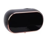 Bewinner Distributeur Automatique de Savon en Mousse, Support Mural sans avec 3 Vitesses et étanche IPX5, Batterie Rechargeable 2000 MAh 60 Jours pour Cuisine, Salle de Bain, évier (BLACK)