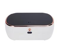 Bewinner Distributeur Automatique de Savon en Mousse, Support Mural sans avec 3 Vitesses et étanche IPX5, Batterie Rechargeable 2000 MAh 60 Jours pour Cuisine, Salle de Bain, évier (WHITE)