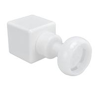 Bewinner Distributeur de Mousse de Fleur Carrée en Plastique PETG de 250 ML, Distributeur de Savon pour Les Mains Transparent pour Salle de Bain, Emballage Cosmétique, Shampoing, Gel Douche, Lotion