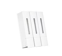 Bewinner Distributeur de Savon de Douche, Bouton surdimensionné Efficace pour Salle de Bain D'hôtel, Distributeur de Shampoing à 3 Chambres pour Salle de Bain D'hôtel (#1)