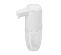 Bewinner Distributeur de Savon Mural sans Contact, Distributeur Automatique Rechargeable de 600 ML avec 4 Niveaux Réglables et Lumière LED pour Cuisine et Salle de Bain (Mousse)