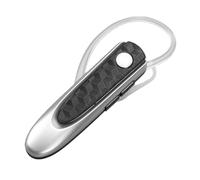 Bewinner Écouteur Bluetooth sans Fil avec Batterie Longue Durée 50H et Micro Antibruit pour Les Conducteurs de Camions et Les Amateurs de Musique Argent Noir