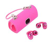 Bewinner Écouteurs à Pince Bluetooth V6.0 avec Boucles d'oreilles à Nœud Amovible, écouteurs à Clip d'oreille Antibruit pour Le Travail, Le Fitness, Connexion Stable, Portée de 10 M sans (Rose)