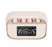 Bewinner Écouteurs Bluetooth 5.3 à Clip, Oreillettes sans Fil étanches IPX5 pour la Course à Pied, écouteurs Ergonomiques à Clip sécurisé avec écran LED, Autonomie de Lecture de 4 H + 90 H, Appels