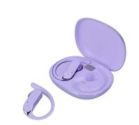 Bewinner Écouteurs Bluetooth à Oreille Ouverte |Conception à Clipser, Haut-Parleur 15 Mm pour Basses Profondes, étanche IP54, Autonomie de 60 Heures avec étui, BT5.49 pour Sport/extérieur (Purple)