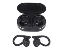 Bewinner Écouteurs Bluetooth avec écouteurs sans Fil Antibruit - Stéréo BT 5.4 avec Micro étanche pour Le Sport, la Course, la Conduite, Les Voyages, Noir (Black)