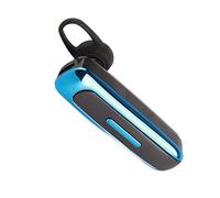 Bewinner Écouteurs Bluetooth sans Fil au Design Ergonomique, Oreillettes Suspendues à Une Seule Oreille, pour la Conduite, avec unité Sonore de Basse Choquante, Noir, Bleu, 1 Pièce (Bleu Noir)