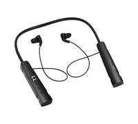 Bewinner Écouteurs de Cou Bluetooth pour Exécuter des Appels Sportifs en Salle de Sport (Black)