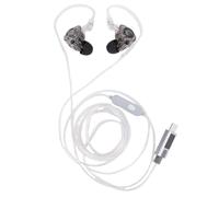 Bewinner Écouteurs de Jeu USB C avec Câble Détachable à 2 Broches, écouteurs Filaires HiFi avec Deux Pilotes Hybrides, Microphone et Carte Son Intégrés