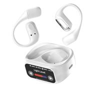 Bewinner Écouteurs de Traduction AI YW20 |Écouteurs sans Fil Bluetooth 5.4 avec Traduction en Temps Réel dans 150 Langues, Autonomie de 4 Heures, Charge Rapide et Conception Légère (White)