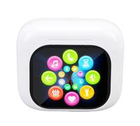 Bewinner Écouteurs de Traduction avec écran Tactile Intelligent, Traduction en Temps Réel, Bluetooth 5.4, pour Voyageurs, PC/ABS/Noir/1 (White)