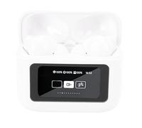 Bewinner Écouteurs de Traduction de Langues, Faible Latence, 80 Langues, 14 Voix, 4 Modes, Bluetooth, 2 Voies, pour étudiants, Batterie Intégrée