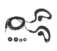 Bewinner Écouteurs Filaires Supra-Auriculaires étanches avec Suppression du Bruit, écouteurs de Sport Filaires de 3,5 Mm avec Microphone et Cache-Oreilles pour la Course, la Salle de Sport,