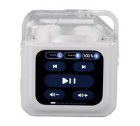 Bewinner Écouteurs Traducteur de Langue avec 137 Langues et Application - Écouteurs sans Fil Bluetooth 5.3, Dispositif de Traduction Vocale Instantanée pour Les Voyages d'affaires (White)