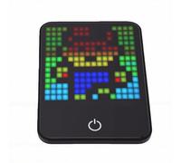 Bewinner Écran D'affichage Magnétique à Pixels LED avec Contrôle par Application Bluetooth, Tableau D'affichage Pixel Art DIY pour Smartphone, Panneau Lumineux de Synchronisation de