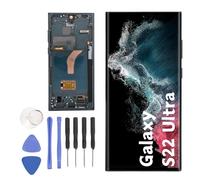 Bewinner Écran de Remplacement pour S22 Ultra S908B Version UE, Remplacement de L'écran LCD du Téléphone, Assemblage de Numériseur D'écran Tactile avec Une compatibilité Parfaite