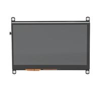 Bewinner Écran IPS 7 Pouces pour RPI, écran Tactile Capacitif LCD Haute Résolution 1024 X 600 Px avec Interface Multimédia HD, compatibilité pour RasPi, Prise en Charge RPI et Systèmes