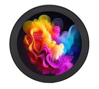 Bewinner Écran LCD Tactile Rond DSI de 4 Pouces, écran Tactile en Verre trempé 720x720 IPS 10 Points, Alliage D'aluminium, Angle de Vision de 170 Degrés pour écran Tactile Pi 4B 3B+ 3A+