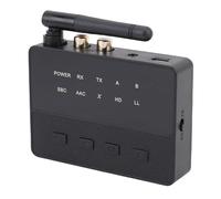 Bewinner Émetteur et Récepteur Bluetooth, Adaptateur de Son sans Fil avec Entrées de Type C AUX et écran LCD, APTX Low Lentency HD Bluetooth 5.3 pour Un Couple à Double Couple,
