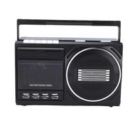 Bewinner Enregistreur de Lecteur de Cassette Bluetooth, Rétro Boombox Radio FM AM SW avec des Haut-parleurs Stéréo, Radio USB to MP3 Conversion Construit in Mic (Plug UE 220V)