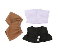 Bewinner Ensemble 3 Pièces pour Poupée 17cm, Gilet Élégant Chemise