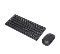 Bewinner Ensemble Clavier et Souris sans Fil Espagnol, 78 Touches, Récepteur USB 2,4 GHz, Disposition Ergonomique Fine pour PC, Ordinateur Portable, Ordinateur de Bureau, Souris