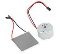 Bewinner Ensemble d'accessoires de Générateur électrique de Moteur de Feuille de Générateur de Ventilateur de Cheminée, Pièces de Rechange en Plastique en Métal pour Ventilateur de Cheminée