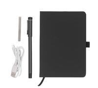 Bewinner Ensemble de Carnets de Stylo Intelligent, Ordinateur Portable électronique Numérique avec Une écriture à 360 Degrés AI Dessin OCR Sync en Temps Réel pour Les Smartphones et (Black)