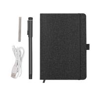 Bewinner Ensemble de Carnets de Stylo Intelligent, Ordinateur Portable électronique Numérique avec Une écriture à 360 Degrés AI Dessin OCR Sync en Temps Réel pour Les Smartphones et (Motif de Lin