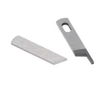 Bewinner Ensemble de Lames Supérieure et Inférieure pour Surjeteuse A4142-335-0000 A4145-335-000 | Lames de Rechange en Acier Inoxydable pour Bernette, Serger | Convient aux Modèles 003, 004D,