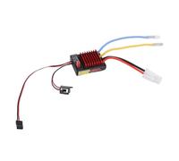 Bewinner ESC étanche 60 A pour Voiture sur Chenilles 1/10 1/12 RC, Crête 320 A, Compatible avec SCX10 D90, Contrôleur de Vitesse de Moteur brossé pour Série 380 390 540 550