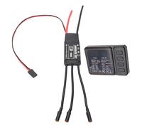 Bewinner ESC sans Balais RC 40A avec Entrée LiPo 3-4S, Sortie Bec 5V 4A, Contrôleur de Vitesse électrique pour Modèles Réduits d'avions, Carte de Programmation Incluse