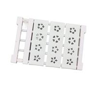 Bewinner Étagère de Tension Extensible pour Placard sans Perçage, Séparateur Télescopique pour Organisateur de Garde-Robe 38 à 55 Cm, étagère en Tube d'acier Robuste de 20 Kg pour Placard, Armoire,