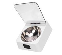 Bewinner Faisseur Automatique d'animaux de Compagnie avec Capteur Infrarouge, USB Rechargeable de Grande capacité de Grande capacité Se Nourrisseur de Couvercle D'ouverture Automatique