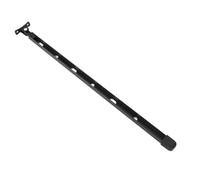 Bewinner Fenêtre de Serre Rester Robuste, Barre D'ouverture de Ventilation de Toit en Aluminium, Kit de Séjour Manuel de Fenêtre de Serre en Aluminium, Levier D'ouverture de Ventilation (Black)