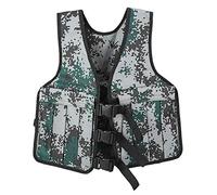 Bewinner Gilet D'entraînement lesté Réglable de 20KG, Veste D'exercice Durable pour L'entraînement Sportif et les Athlètes