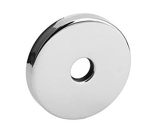 Bewinner Grande Bride de Bras de Douche en Acier Inoxydable 304, Couvercle de Plaque d'écusson de Bras de Douche de 3,5 Pouces pour Tuyau G1/2 Pouces, Plaque de Recouvrement de Trou Mural de (Acier