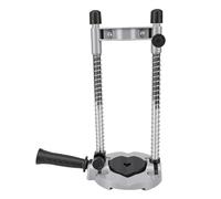 Bewinner Guide de Perçage Portable, Fixation de Perceuse Réglable pour les Projets de Travail du Bois et de Bricolage, Fonte D'aluminium