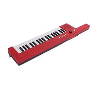Bewinner Guitare Portable à 37 Touches, Orgue électronique, Mini Keytar avec Polyphonie à 32 Notes, Instrument de Musique éducatif pour Débutants (BF-3755 rouge)