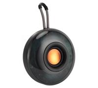 Bewinner Haut-Parleur Bluetooth Portable 10 W, Son Stéréo Fort, Haut-Parleur sans Fil étanche IPX6 avec Lumières RVB et Micro pour Piscine, Plage, Camping, Sport