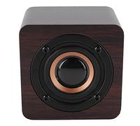 Bewinner Haut-Parleur Bluetooth Portable avec Grain de Bois de Noyer, équipement de Boîte de Haut-Parleur Woodiness, Batterie 1200 MAh, Autonomie de 6 à 8 Heures, qualité Sonore Hi-FI, Petite Taille