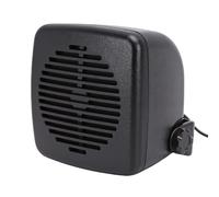 Bewinner Haut-Parleur Externe D'autoradio, Prise 5W 3.5mm, émetteur-récepteur Mobile Rectangulaire CB Ham Radio, Son Fort et Clair, Câble de 1.8m