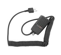 Bewinner HM-46 Haut-Parleur Portable Micphone pour Les radios IC-V8 V82 V85 IC-T2H T8A 2AT E90 W32A, Micphone de Remplacement avec Prise Casque, Micro