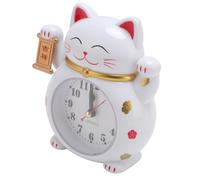 Bewinner Horloge Murale Chat Silencieuse Design Original pour Décoration Maison