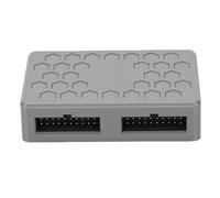 Bewinner Hôte Double Port USB 3.2 Gen1 5 Gbit/s, Adaptateur de Montage de Carte D'extension 19 Broches Type E pour Matériel PC, Base Magnétique, Chipset GL3510