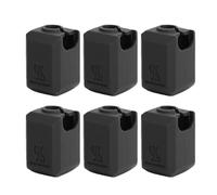 Bewinner Hotend - Coque en Silicone pour Imprimante 3D Snapmaker U1, Manchons Isolés Haute Température pour Bloc Chauffant et Buse, Pièces de Rechange Faciles à Installer, 6 Pièces